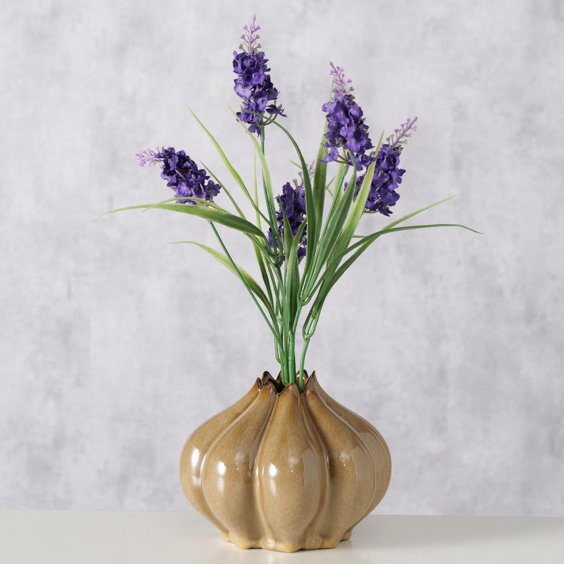 Boltze Home Vase braun ø15,5xh12,3cm
