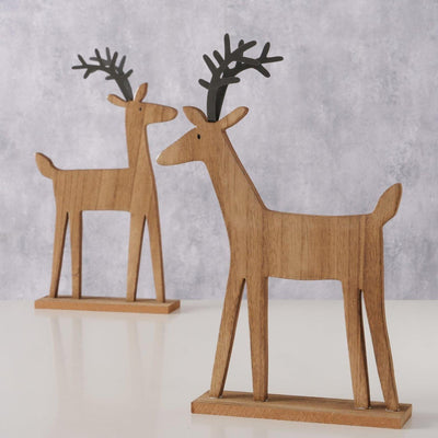 Boltze Startseite Figur Hirsch 20x5x30cm