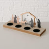 Boltze Home Weihnachtsszene 30x9,2x12,5cm
