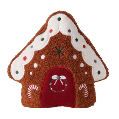 Boltze Wohnkissen Lebkuchenhaus 28cm