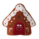 Boltze Wohnkissen Lebkuchenhaus 28cm