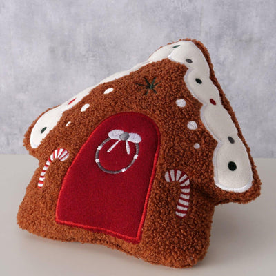 Boltze Wohnkissen Lebkuchenhaus 28cm