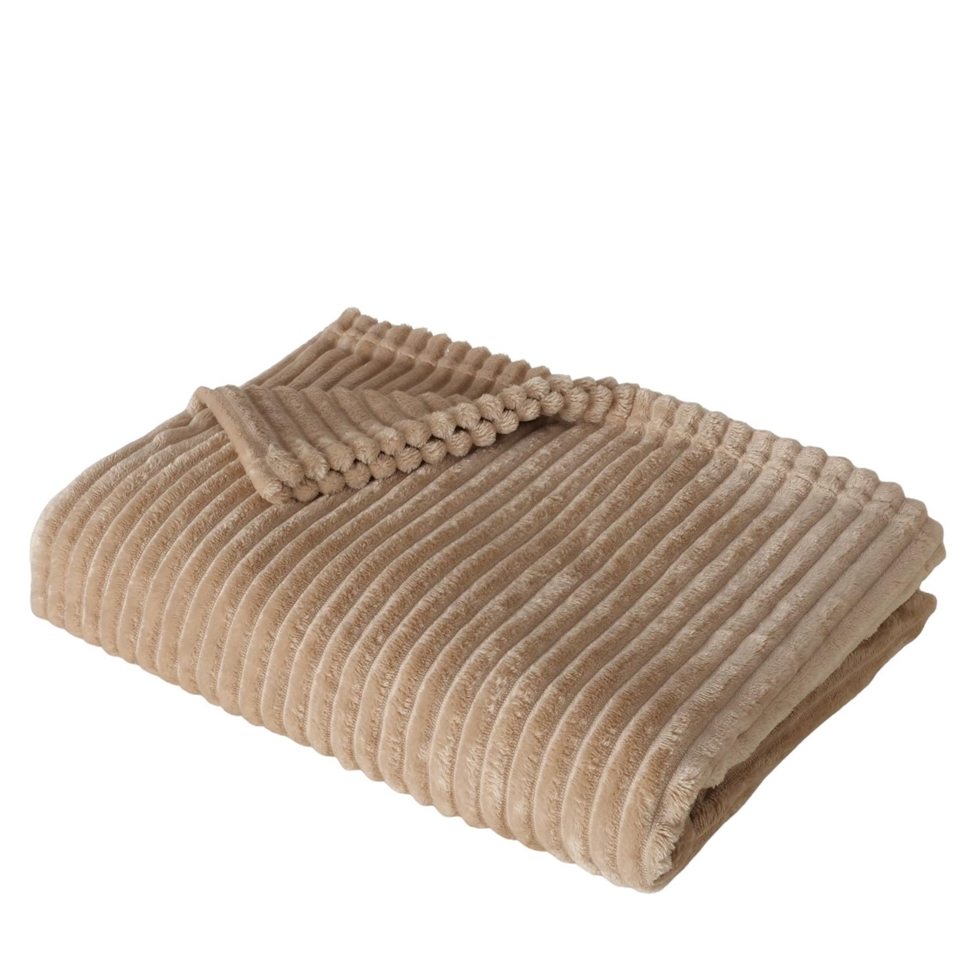 Boltze Wohndecke beige 180x130cm