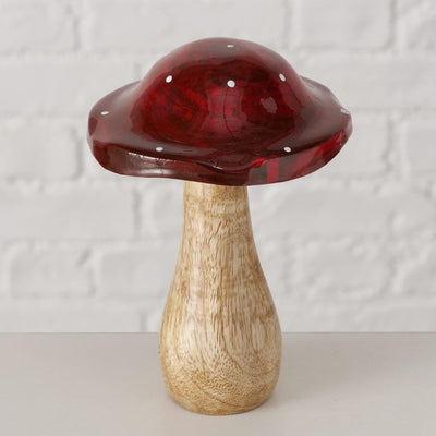 Boltze Home Pilzholz 10x14,5cm