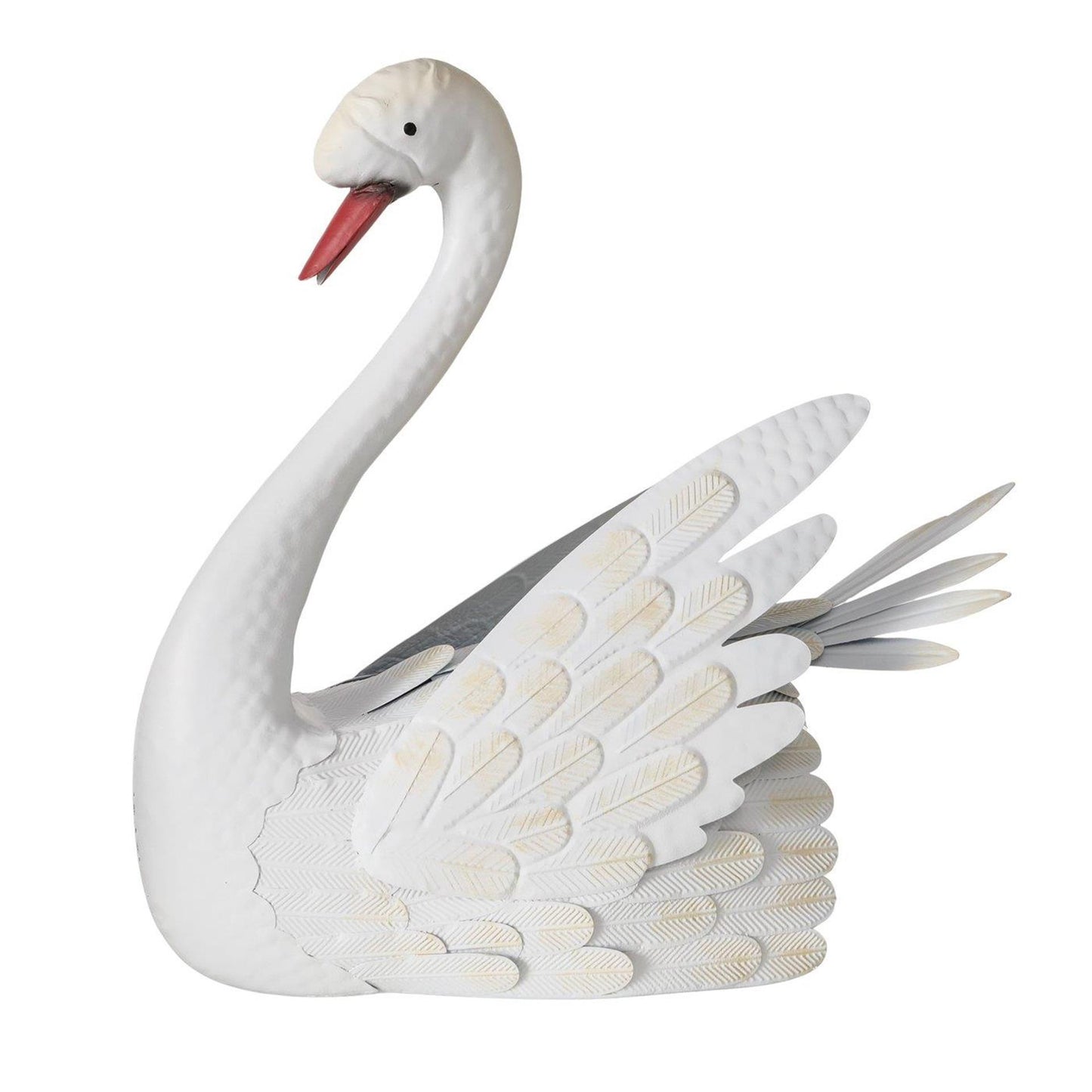 Boltze Home Schwan Metall 20x53x50cm