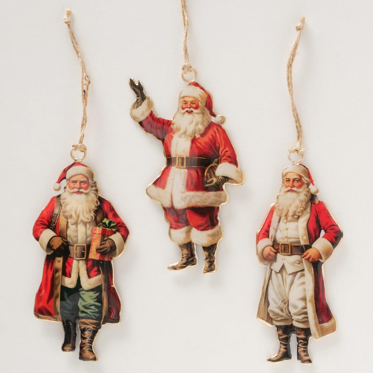 Boltze home Weihnachtsanhänger Weihnachtsmann 13cm