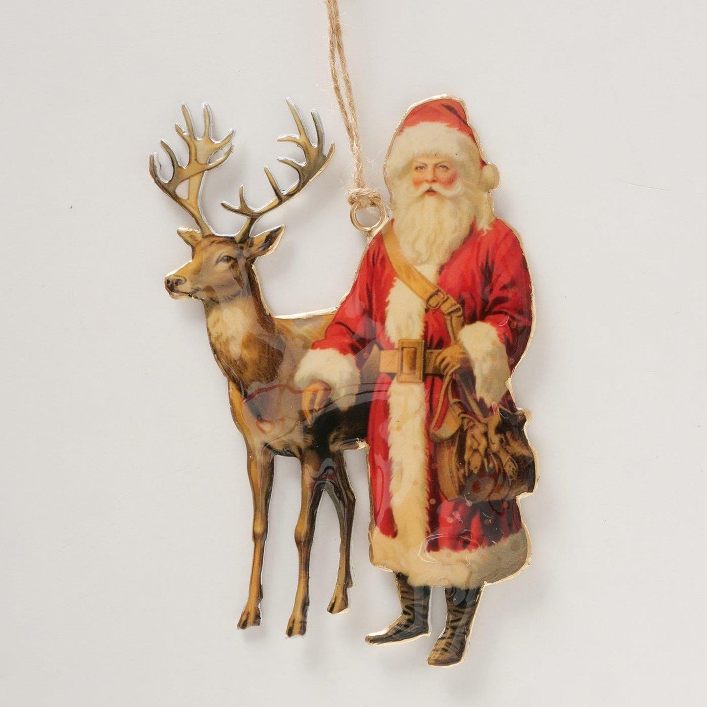 Boltze Home Weihnachtsanhänger Weihnachtsmann