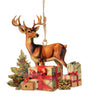 Boltze Home Weihnachtsanhänger Hirsch 14,5x15cm