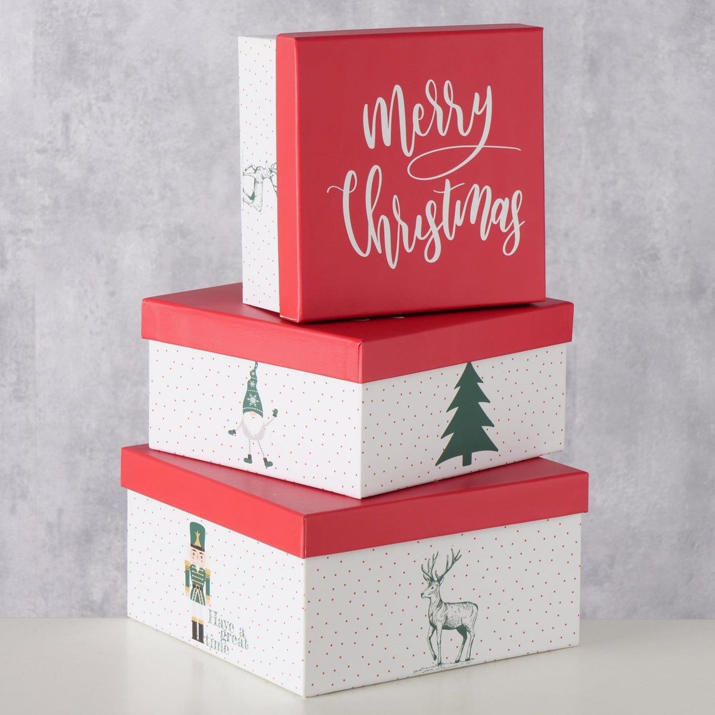 Boltze Home Geschenkboxen Chrissy 3-teilig
