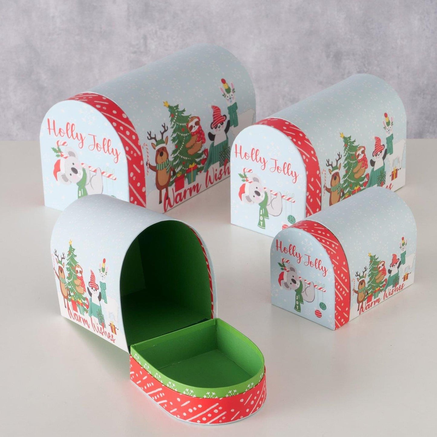 Boltze Home Geschenkboxen Hollyjolly