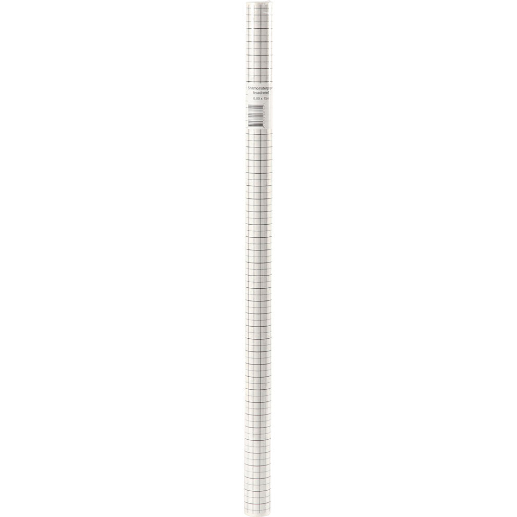 Creativ Company Millimeterpapier, gemustertes Papier, B: 80 cm, 28 g, 15 m, 1 Rolle