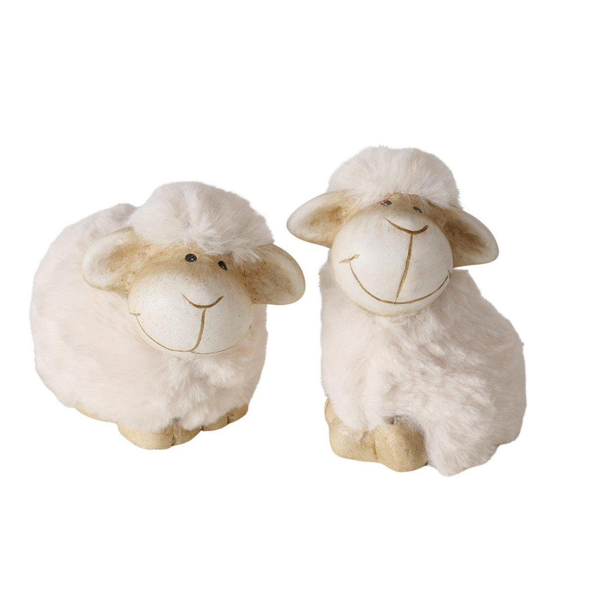 Boltze Startseite Figur Schaf 10x7x10cm