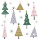 Duni Servietten Weihnachtsbäume 33x33cm