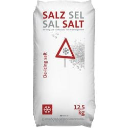 12,5 kg Salz darüber streuen