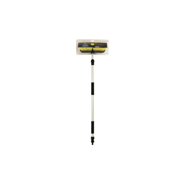 Waschenbürste mit Teleskopgriff 95-160 cm Gelb