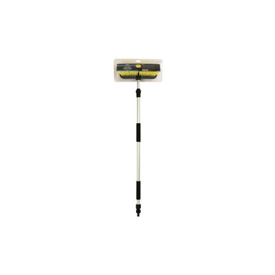 Waschenbürste mit Teleskopgriff 95-160 cm Gelb