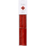 Vivi Gade Papierflechtstreifen, L: 44+78 cm, B: 15+25 mm, T 6,5+11,5 cm, Glitzer, Lack, Rot, 40 Streifen 1 Box - afbeelding 2