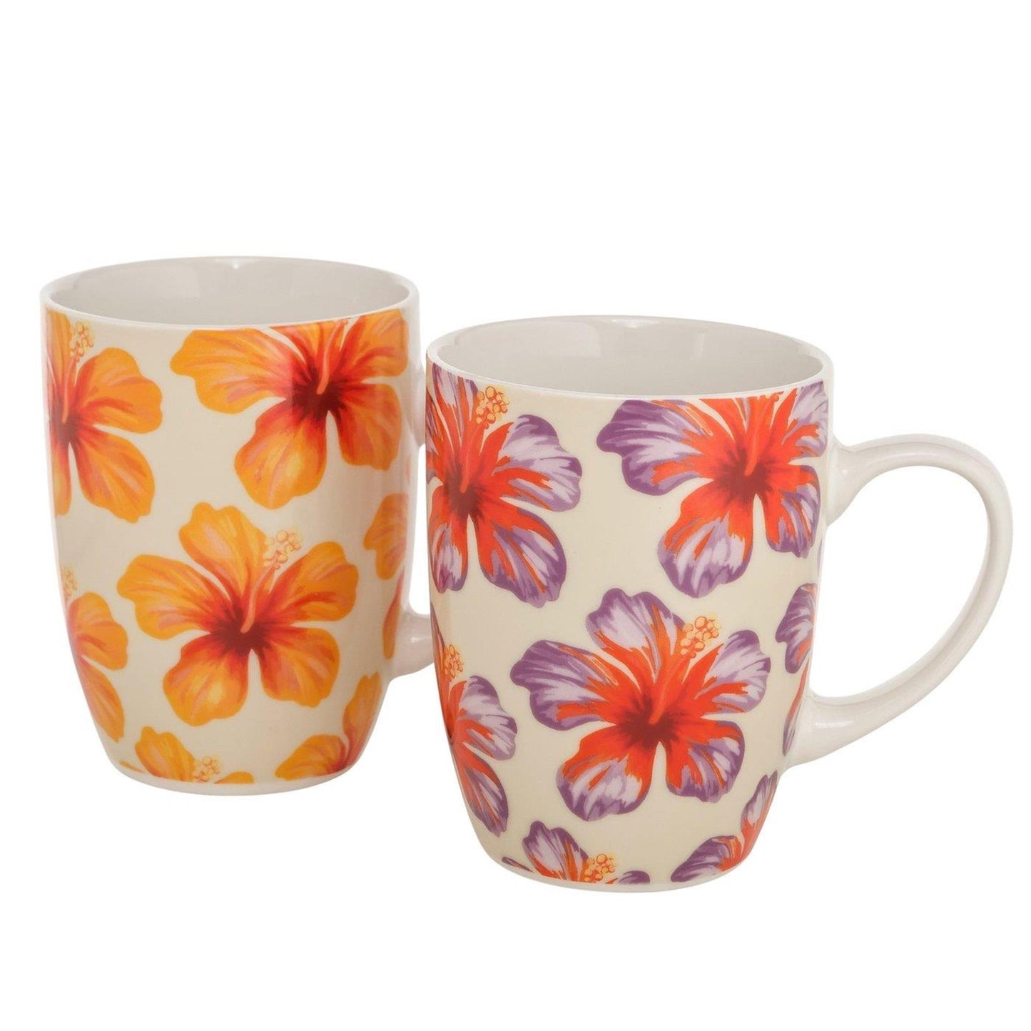 Boltze Home Becher Hibiskus 330ml ø8x10,5cm