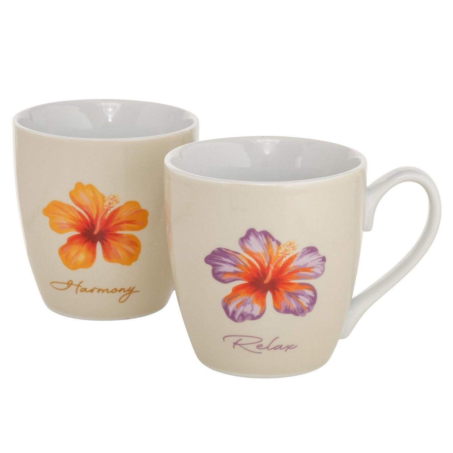 Boltze Home Jumbobecher Hibiskus 480ml