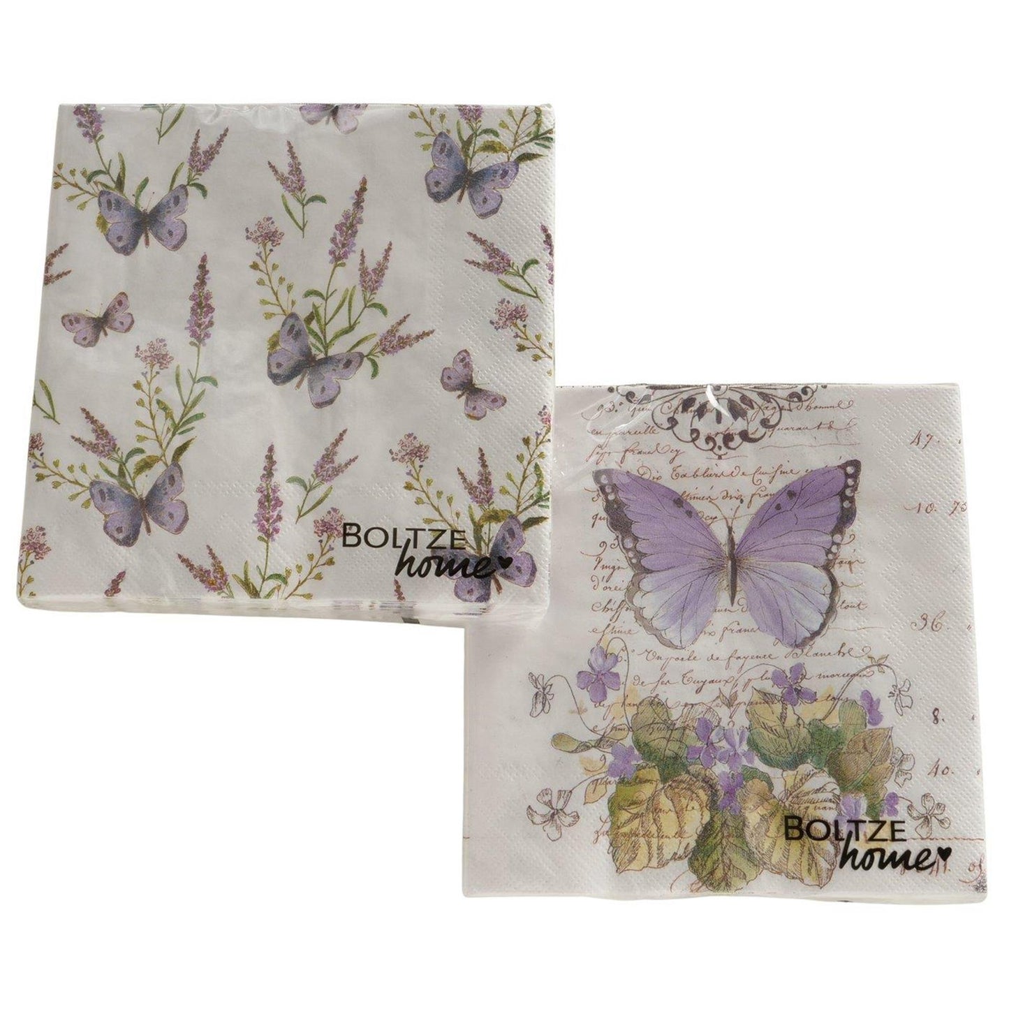 Boltze Home Servietten Schmetterling