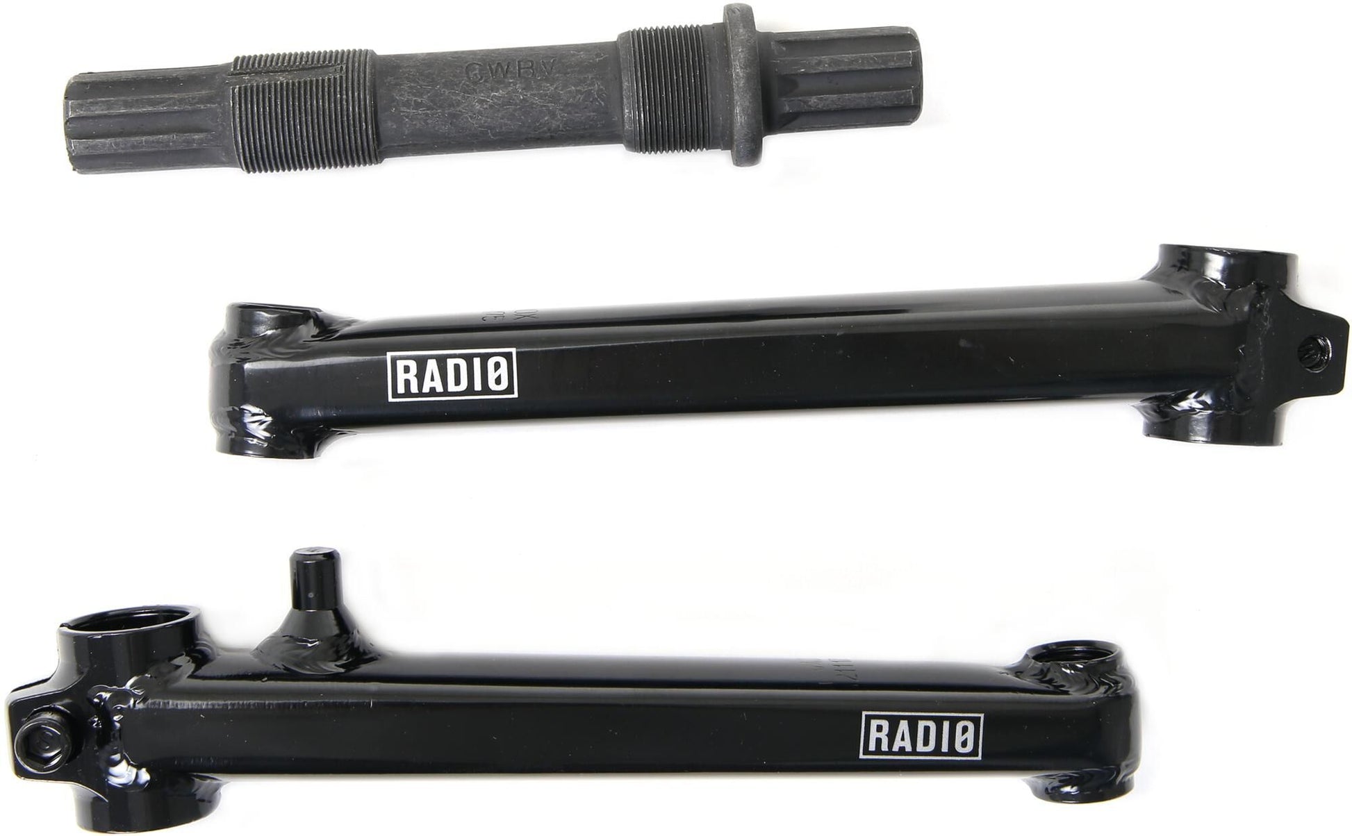 Radio BMX Crank Rookie 3 PCs. 175 mm, schwarz