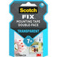 Doppelseitiges Klebeband Scotch 4004 transparent