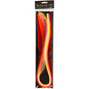 Creativ Company Quilling-Streifen, L: 78 cm, B: 5 mm, 120 g, Orange, Pink, Rot, Gelb, 100 Stück 1 Box
