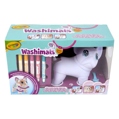 Crayola – Washimals – Hobby-Paket – Jumbo-Haustiere-Set, großer Wilbur für Kinder