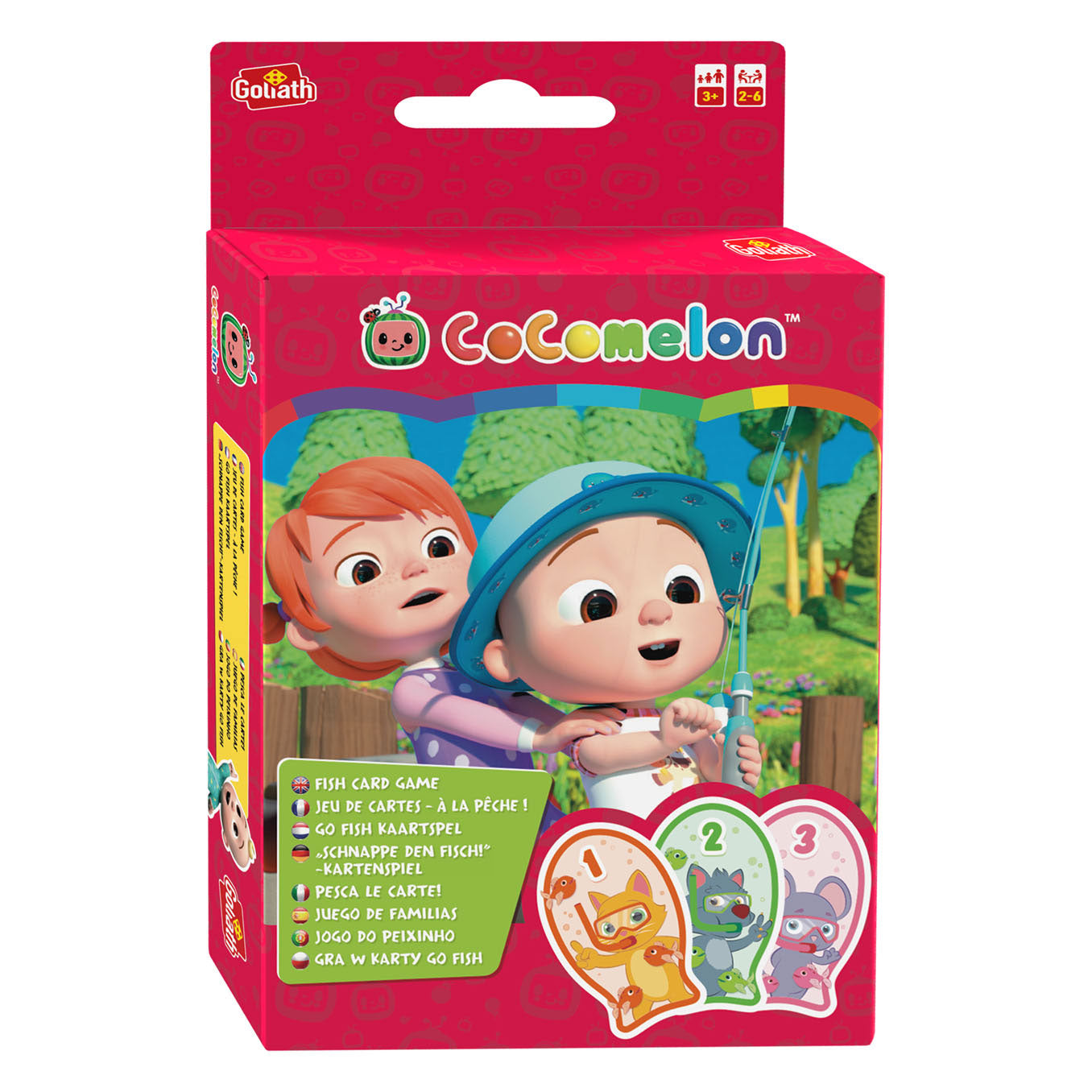 Goliath Cocomelon Go Fish Card Game