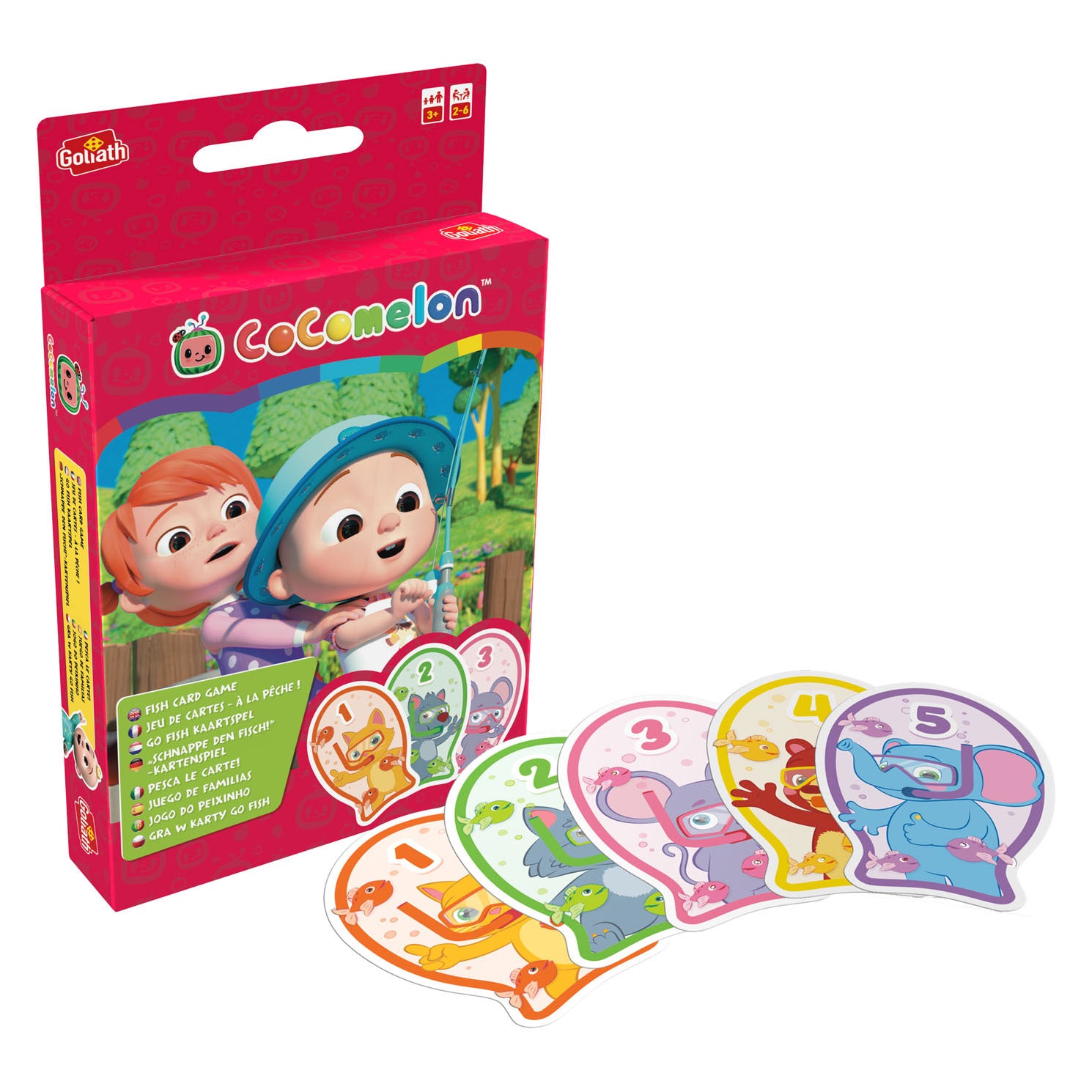 Goliath Cocomelon Go Fish Card Game