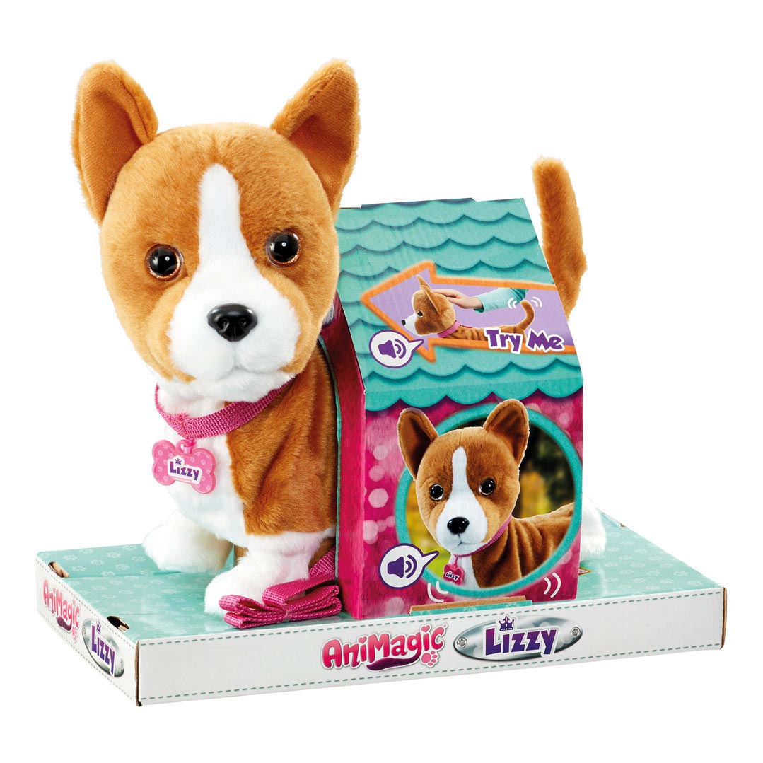 Animagic Lizzy Corgi Hond Interaktive Umarmung