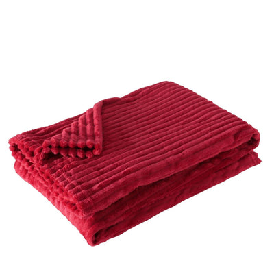 Boltze Home Living Decke rosa 180x130cm