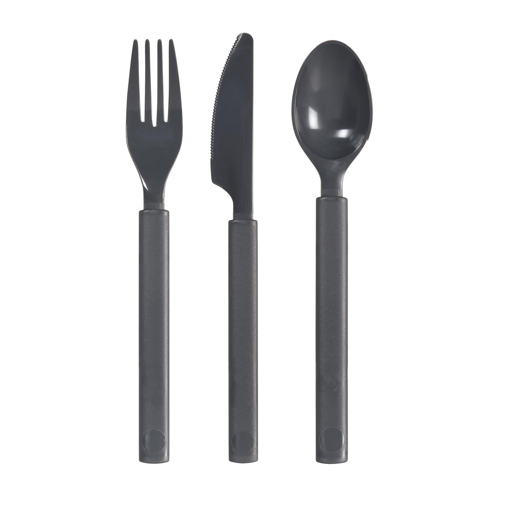 Duni Plastikbesteckset 6-teilig Granit