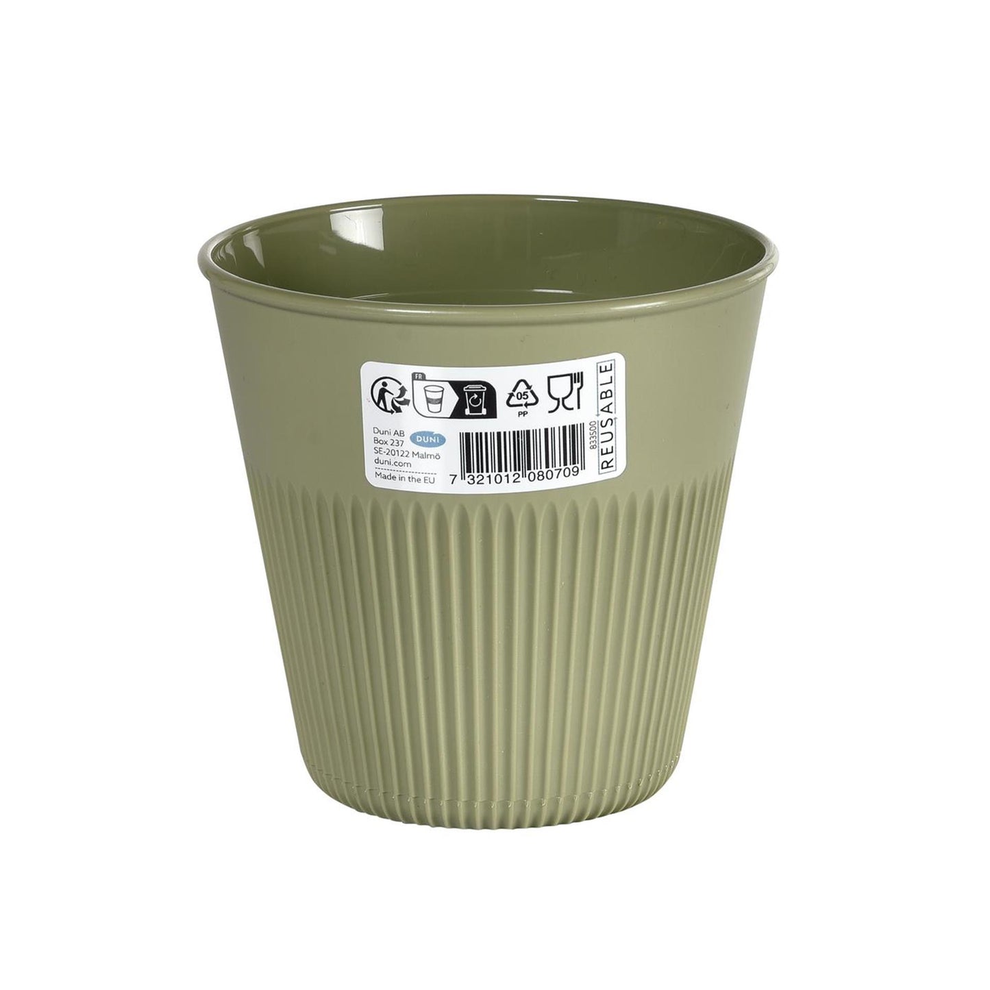 Duni Plastikbecher Hot Stripes 24cl