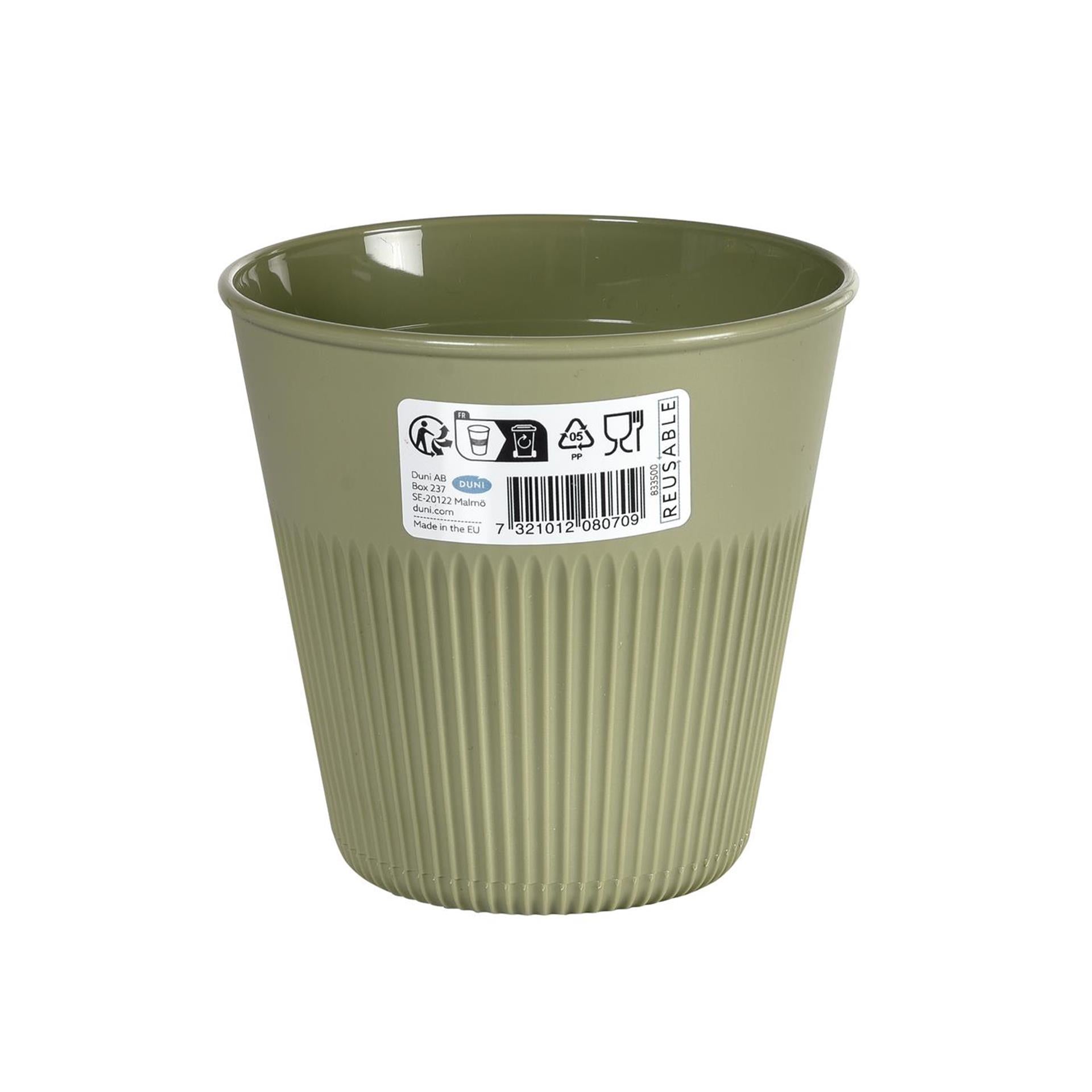 Duni Plastikbecher Hot Stripes 24cl