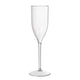 Duni Kunststoff-Champagnerglas-Eleganz