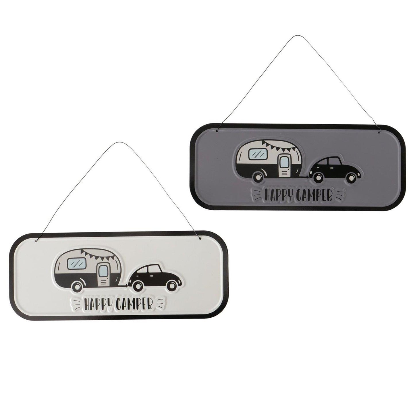 Boltze Home Wandschild Wohnmobil 30x0,3x12cm