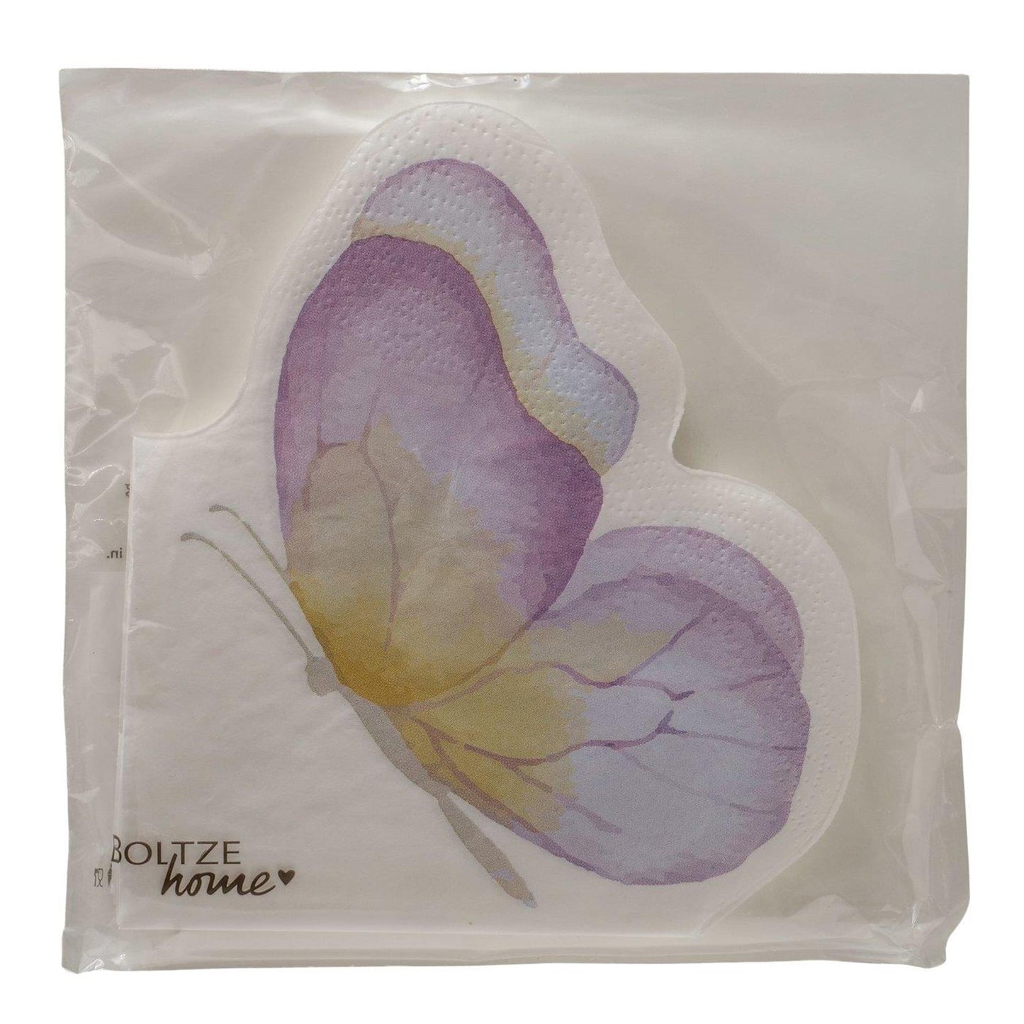 Boltze Home Servietten Schmetterling 16x15cm