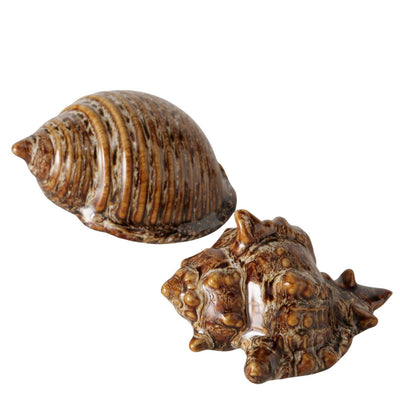 Boltze Home Deco Muschel Keramik 10x5cm