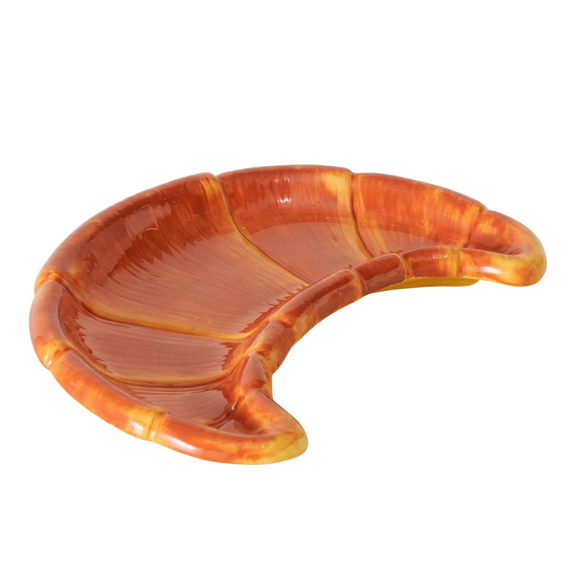 Boltze Home-Teller-Croissant 19x14,5cm
