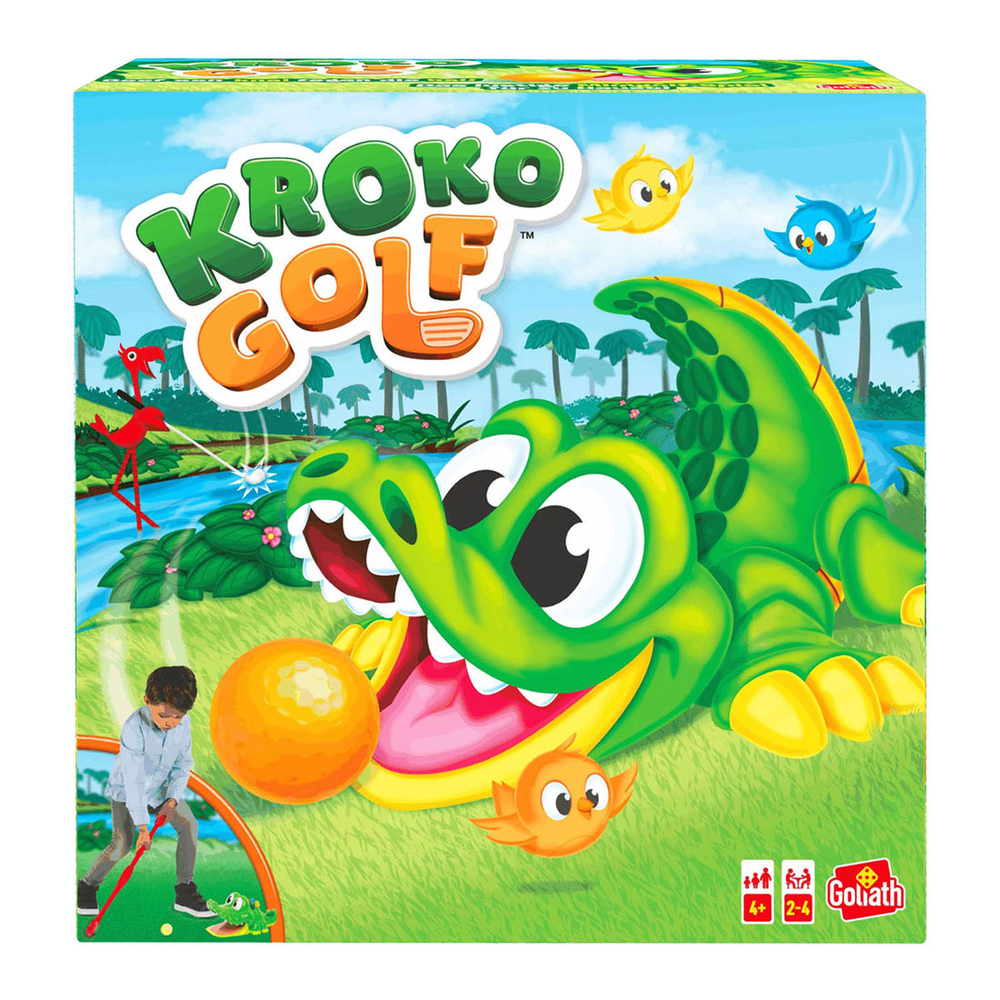 Spiel Krokodilgolf | 2 Stk