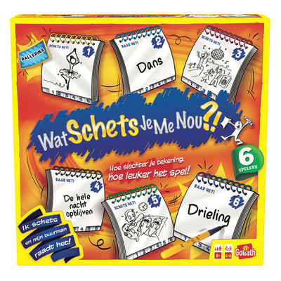 Goliath-Spiele Goliath, was malst du mich?! Brettspiel - 6 Spieler