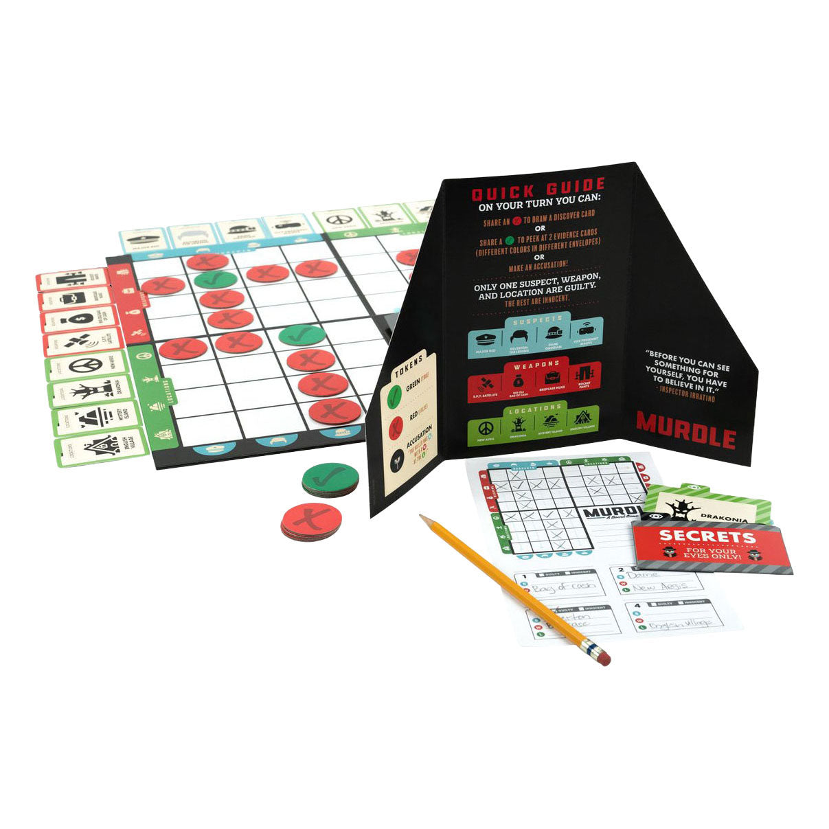 Goliath-Murdle-Brettspiel