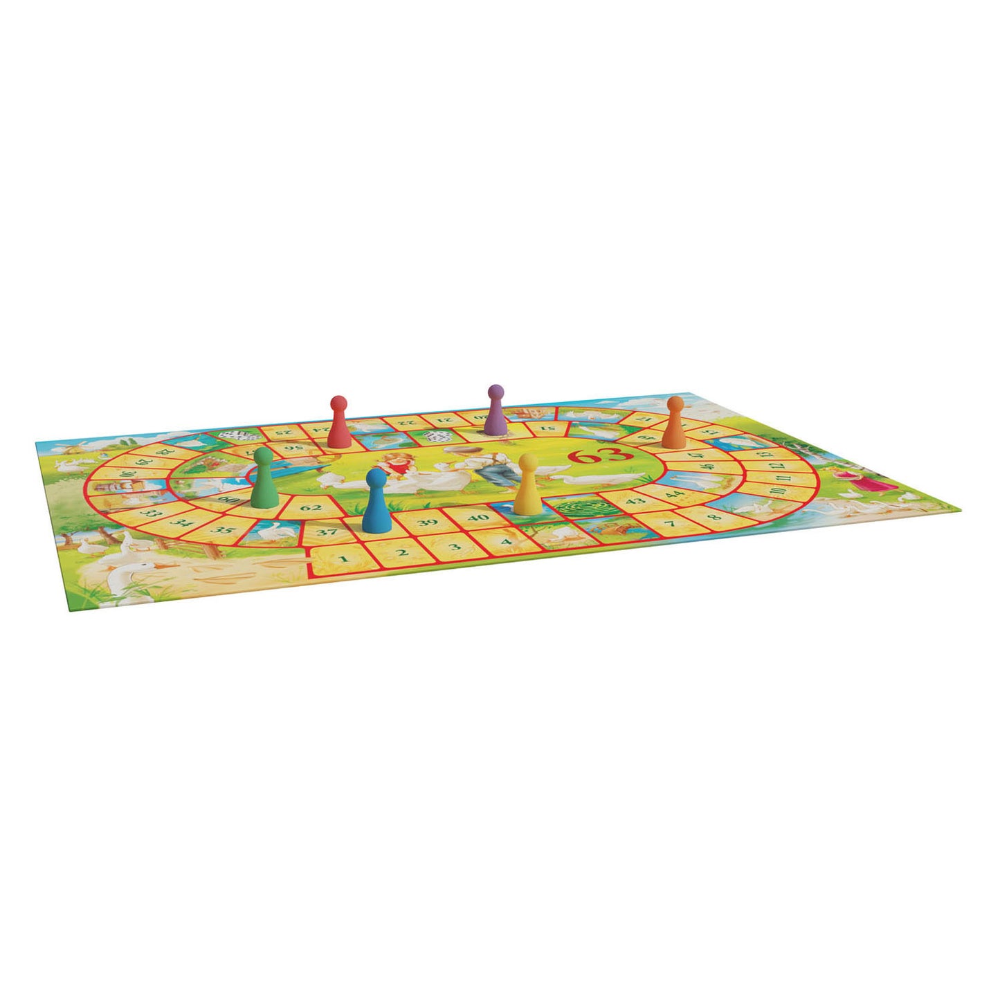 Goliath Goose Board Travel – Brettspiel – Reisespiel – niederländischer Spaß