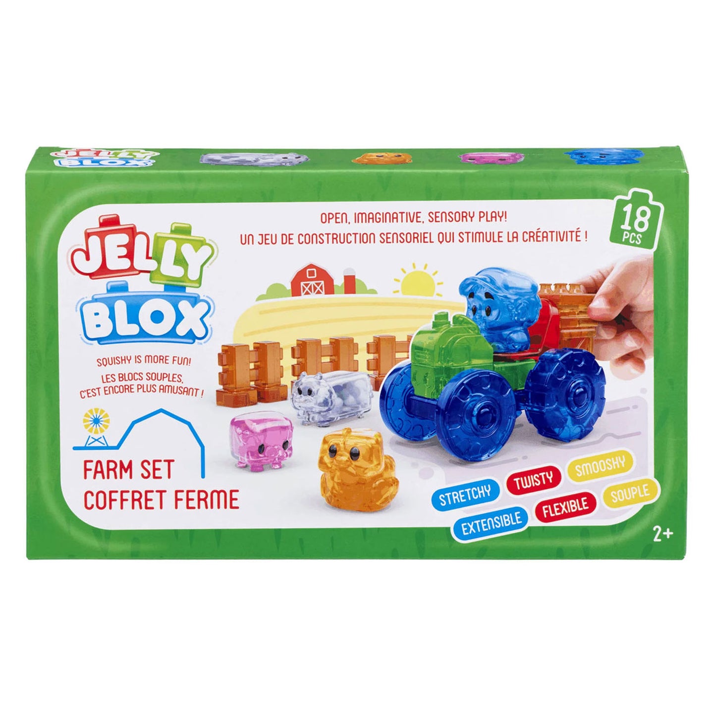 Goliath Jelly Blox - Bauernhof-Set - 18-tlg.