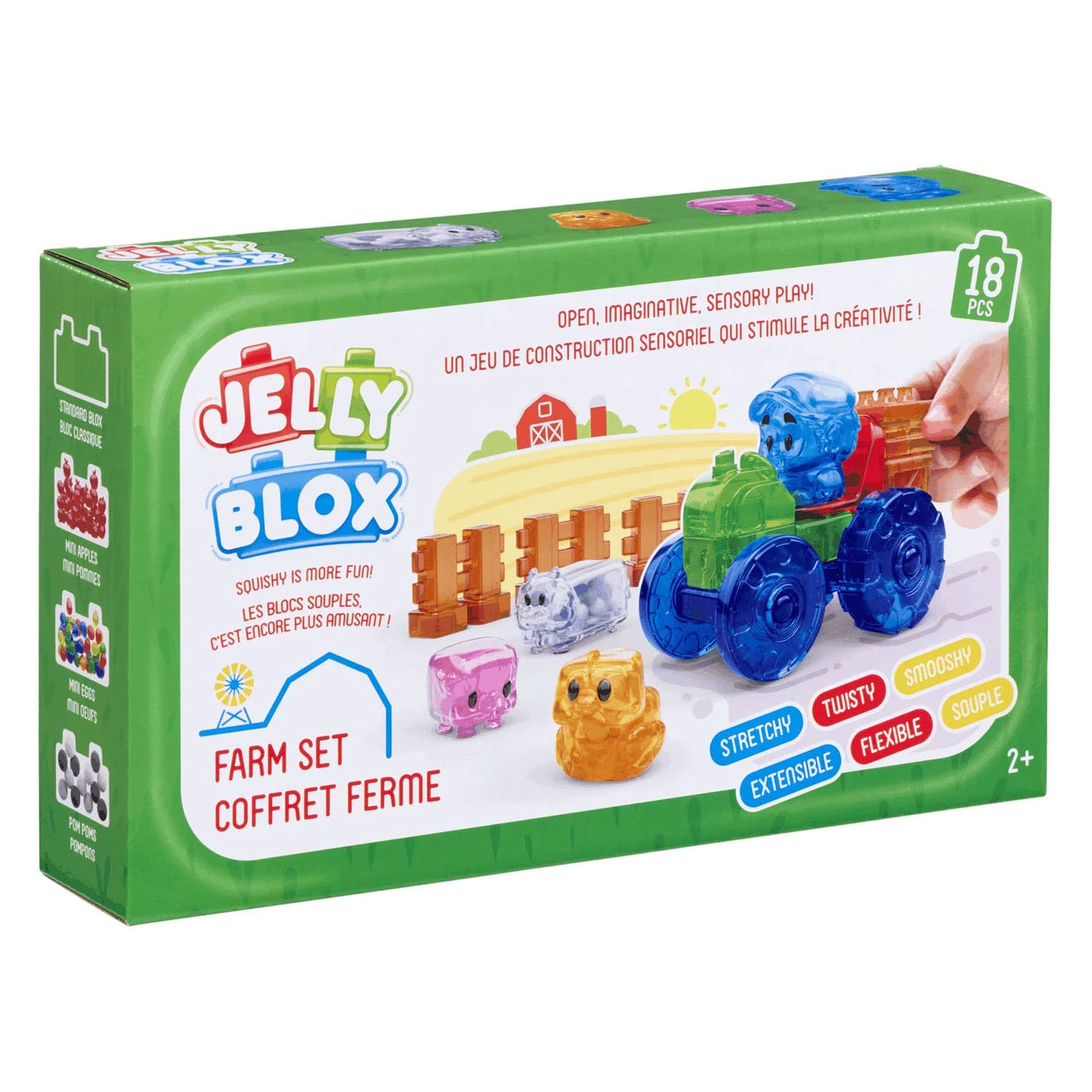 Goliath Jelly Blox - Bauernhof-Set - 18-tlg.