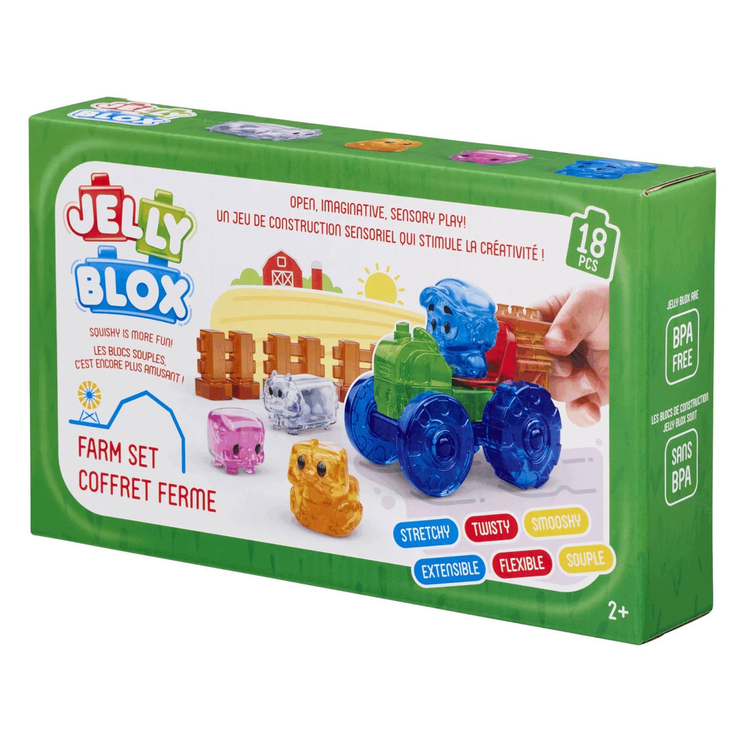 Goliath Jelly Blox - Bauernhof-Set - 18-tlg.