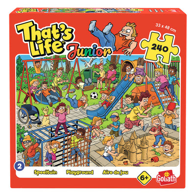 Goliath Games Goliath That's Life Junior Spielplatz-Puzzle – 240 Teile.