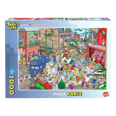Goliath Golitath That's Life City Edition: Paris-Puzzle – 1000 Teile.