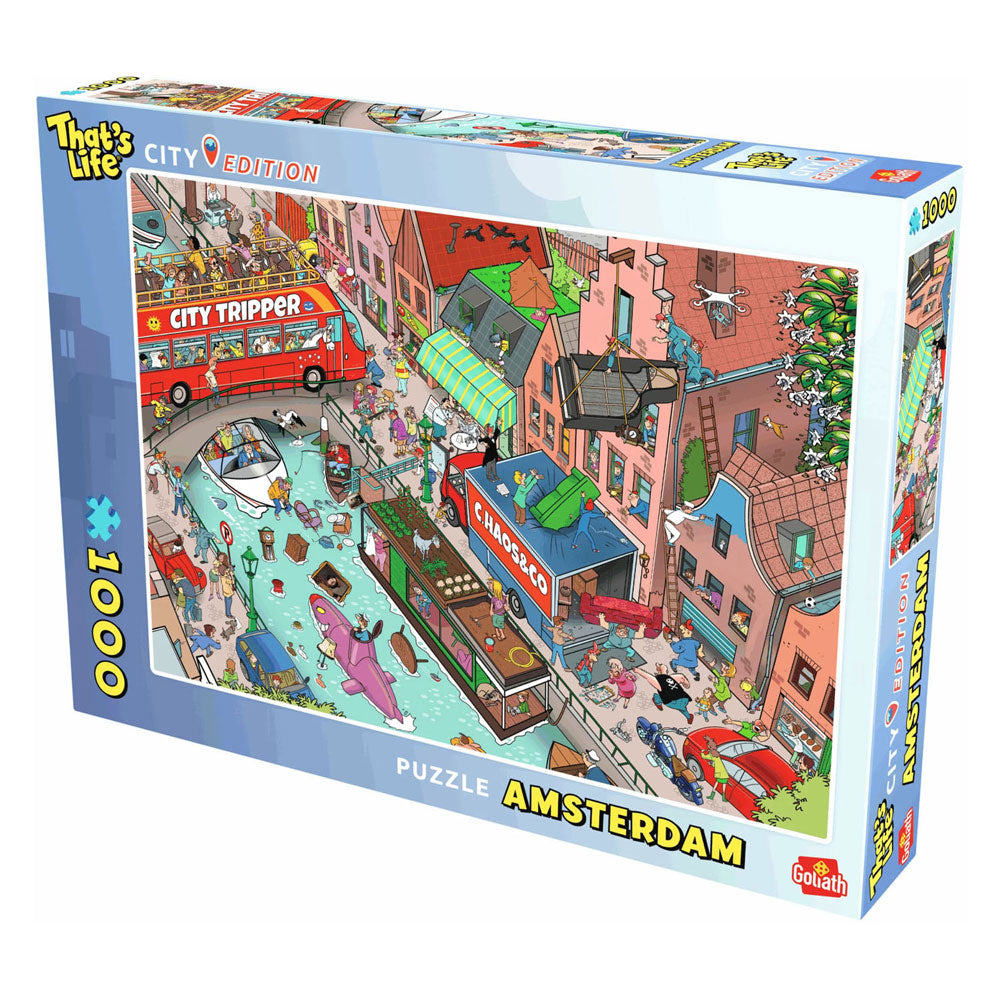 Goliath That's Life City Edition: Amsterdam-Puzzle – 1000 Teile.